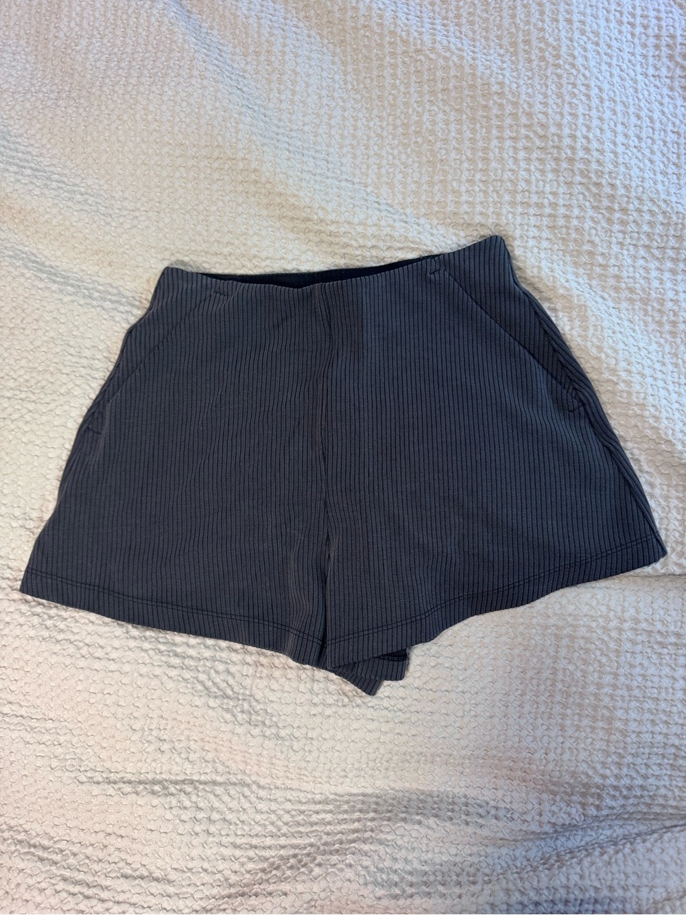 Lululemon Ribbed Softstreme High Rise Short
